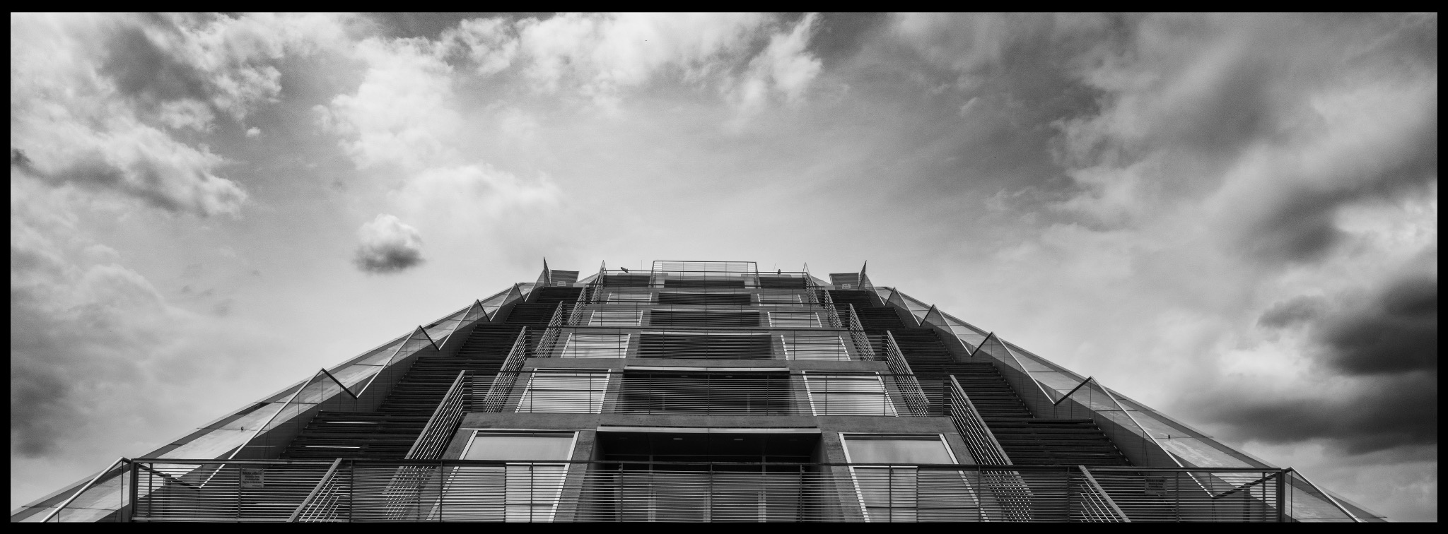 Black and white architectural photography by Mark Popp